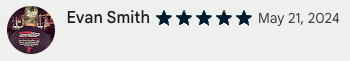 Chrome Web Store five star review